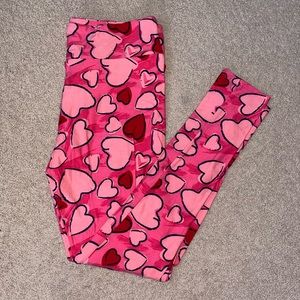 Lularoe Valentine’s Day Leggings